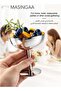 4Pcs Ice Cream Cup, Multifunctional Stainless Steel Dessert Bowl, Fruit Cup - 4