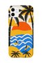 iPhone 11 Compatible Printed Transparent Phone Case |   Collection: Summer Beach Tropical