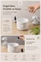Rain Effect Air Humidifier Aromatherapy Diffuser 300 ml Remote Control 7 Colors Led Timed Silent Operation - 5