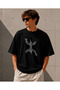 Amazigh (Berber) Symbol Printed Oversize Unisex T-Shirt – Minimal Ethnic Design Short Sleeve Streetwear T-Shirt