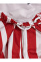 Red Short Length Striped Men's Swim Shorts - 4