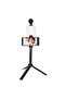 AY-49T Flexible Phone Tripod Vlogging Kit - All In One Content Creator Set with Microphone, LED Fill Light & Adjustable Smartphone Holder