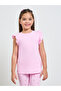 Pack of 2 - Round Neck Frill Sleeve T-Shirt - 5