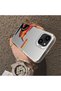 iPhone 15 Compatible Hard Acrylic Back Silicone Edge Lens Protection Case - 5