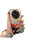 Vivo X300 Compatible Hard Acrylic Back Silicone Edge Lens Protection Case