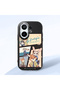 Vivo X200 Fe Compatible Shock-Absorbing Camera Protected Black Silicone Case