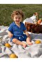 Cotton Waffle Fabric Shirt with Buttons, Summer Shorts Set, Ages 1-5