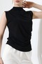 Women's Sandy Draped Sleeveless Blouse - 6