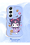 Tecno Camon 40 Pro 5g Compatible Case Camera Protector Blue Silicone Couple Phone Case Cartoon Pattern - 2