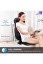 Neck & Back Massager with Heat, Full Back Kneading Shiatsu or Rolling Massage, Massage Chair pad with Height Adjustment, Back Massager for Neck and Shoulder - Em 5215, Black - 4