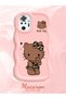 Redmi Note 10 Pro Compatible Case Camera Protector Pink Silicone Couple Phone Case Kitty Pattern - 2
