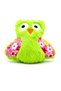 Cute Owl Plush Cat Toy - Soft Textured Biting and Catching Toy 12X12 cm - 5