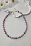 Certified Polygonal Lepidolite Necklace - 2