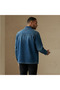 Men Regular Fit Collared Denim Long Sleeves Shirt - 3
