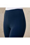 High-Rise Leggings with Stretch Waistband - 4