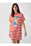 Esvab • Modern & Distinctive Cute Teddy Bear Printed Women's Nightgown - 3