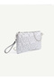 Women's Starry Glitter Chain Strap Portfolio & Clutch Bag - 3