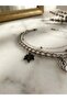 Multi-Design Leaf and Figure Detailed Steel Chain Bracelet - 2