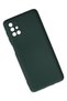 Matxzngz Galaxy M51 Case Nano Inside Velvet Silicone - (215452) Dark Green - 2