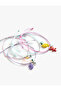 5-Piece Friendship Bracelet Set with Charms - 3