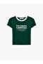 Slim Fit Short Sleeve Crew Neck Printed T-Shirt - 3