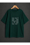 Women's Y2K Meow Meow Written Oversized T-Shirt
