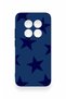 Redmi Note 15 Pro 5g Compatible Navy Blue Star Patterned Silicone Case - 2