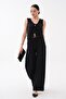 Women's Vest and Trousers Set with Front Tie Detail 260597 - - 2