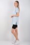 Women's Crew Neck Long T-Shirt with Side Slits - 3