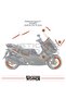 Zontes 250 Te Sticker Covering Set Full Kit Parted Sticker Sticker Model Orange - 2