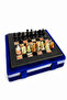 Handmade Black & Green Onyx Natural Stone Chess Set 20X20 cm (8 Inch) |   Decorative Marble Chess Set |   Gift Premium Chess Set - 4