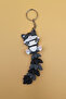Long Tail Series Cat Figurine Movable Keychain (Large Size-12Cm) - Bag Ornament Charm - 3
