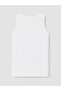 Vizyon New Season White Crew Neck Boys' Undershirt - 2