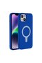 iPhone 13 Case Pastel Colorful Magsafe Camera Raised Silicone Senk - 8