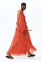 Oversized flounced dress - 4