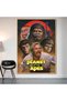 Planet of the Apes Collage Wall Covering Wall Tapestry First Quality Satin Fabric Poster