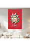 Rick Sanchez Wall Covering Wall Tapestry First Quality Satin Fabric Poster - 2