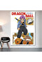 Dragon Ball Trunks Wall Covering Wall Tapestry First Quality Satin Fabric Poster