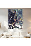 Batman Gotham City Wall Covering Wall Tapestry First Quality Satin Fabric Poster - 2