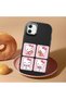 Samsung Galaxy A05 Compatible Case Camera Protector Black Silicone Couple Phone Case Kitty Pattern - 2