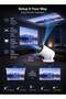 Mini Portable Projector 4K Supported | WiFi 6 Bluetooth 5.2 Android 11 | Native 1080P Full HD Home Theater - 5