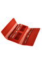 Red Leather Women's Wallet - 5