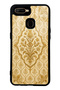 Oppo A5S Ivory Ottoman Gold Design Glossy Phone Case