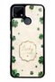 Realme C25 Ivory Glossy Phone Case with Lucky Clover Design