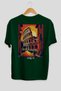 Colosseum Italy 5 Green Oversize Country City Back Printed Unisex T-Shirt 100% Cotton Premium