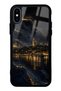 iPhone XS Max Golden Galata Night Design Glossy Phone Case