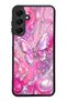 Samsung A16 Pink Prism Butterfly Design Glossy Phone Case