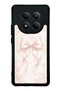 Xiaomi Redmi Note 15 4g Glossy Phone Case with Blush Pearl Bow Design