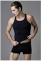 Men's Compact Athlete Tank Top 2-Pack 95% Cotton 5% Elastane