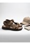 -Genuine Leather Men's Sandals - 5